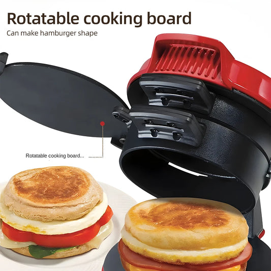 3-in-1 Sandwich, Burger & Egg Breakfast Machine