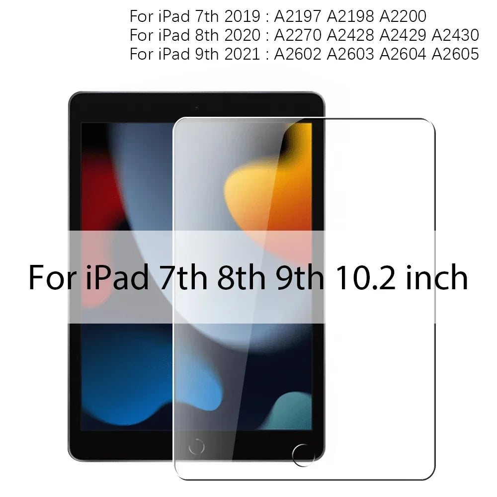 iPad Tempered Glass Screen Protector Set