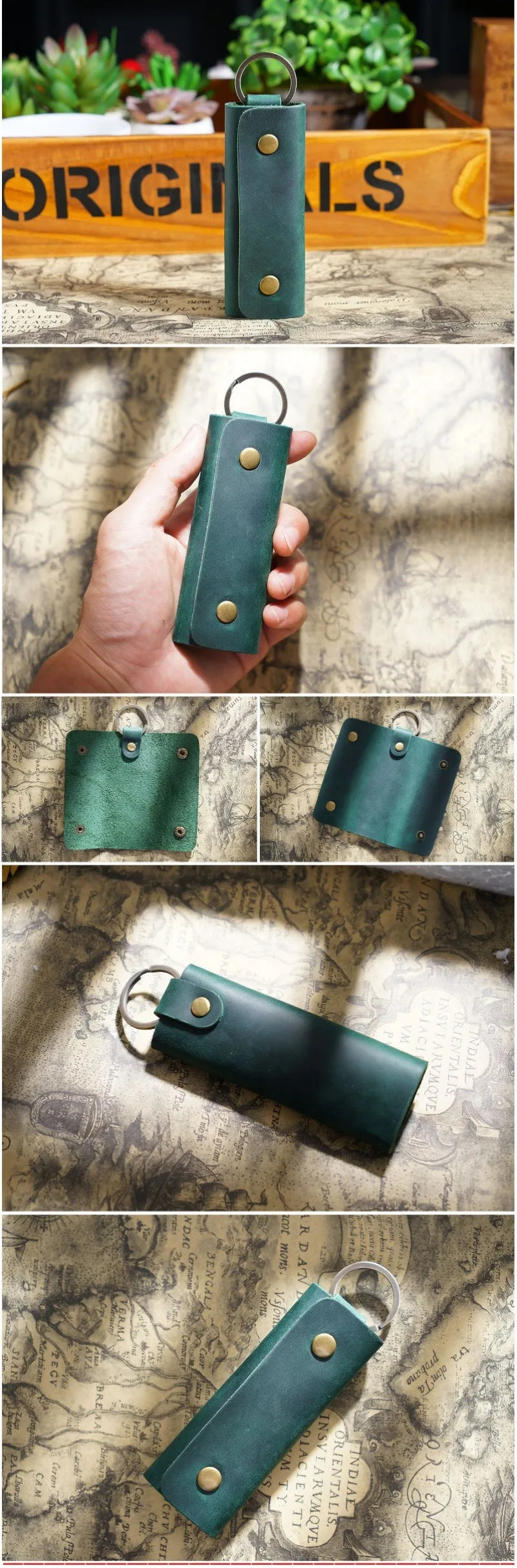 Genuine Leather Key Holder