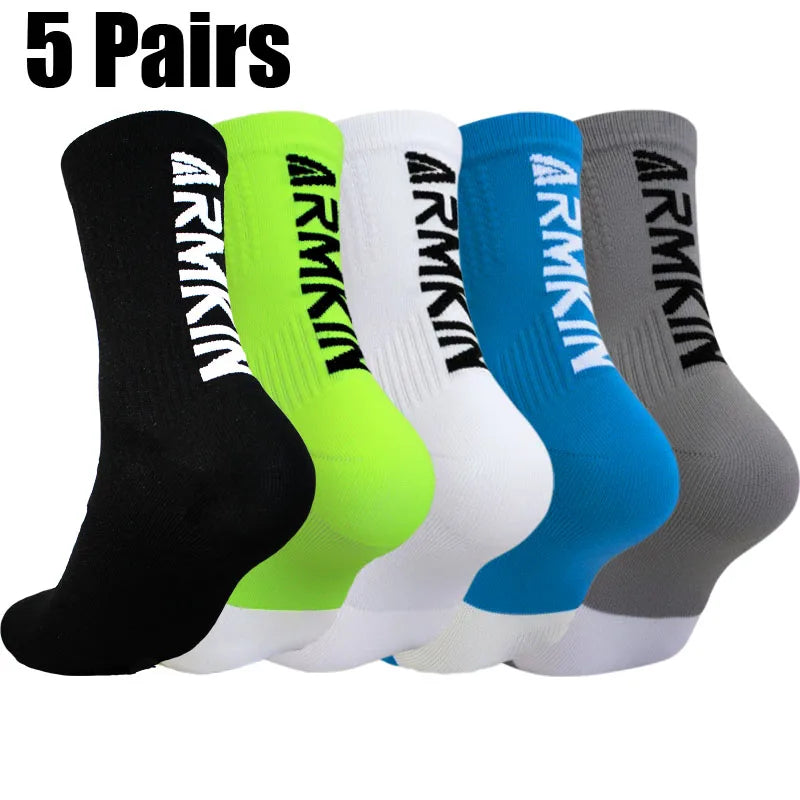 Cycling Compression Socks 5 Pairs