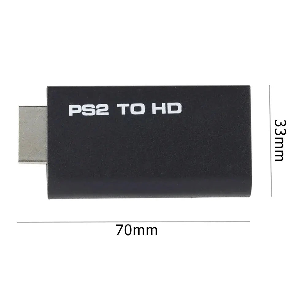 PS2 to HDMI Converter Adapter with Audio Output