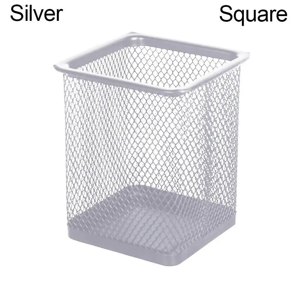Metal Mesh Pen Holder