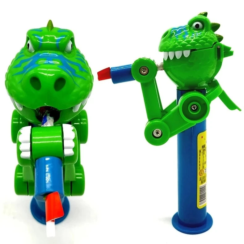 Dinosaur Lollipop Robot Holder
