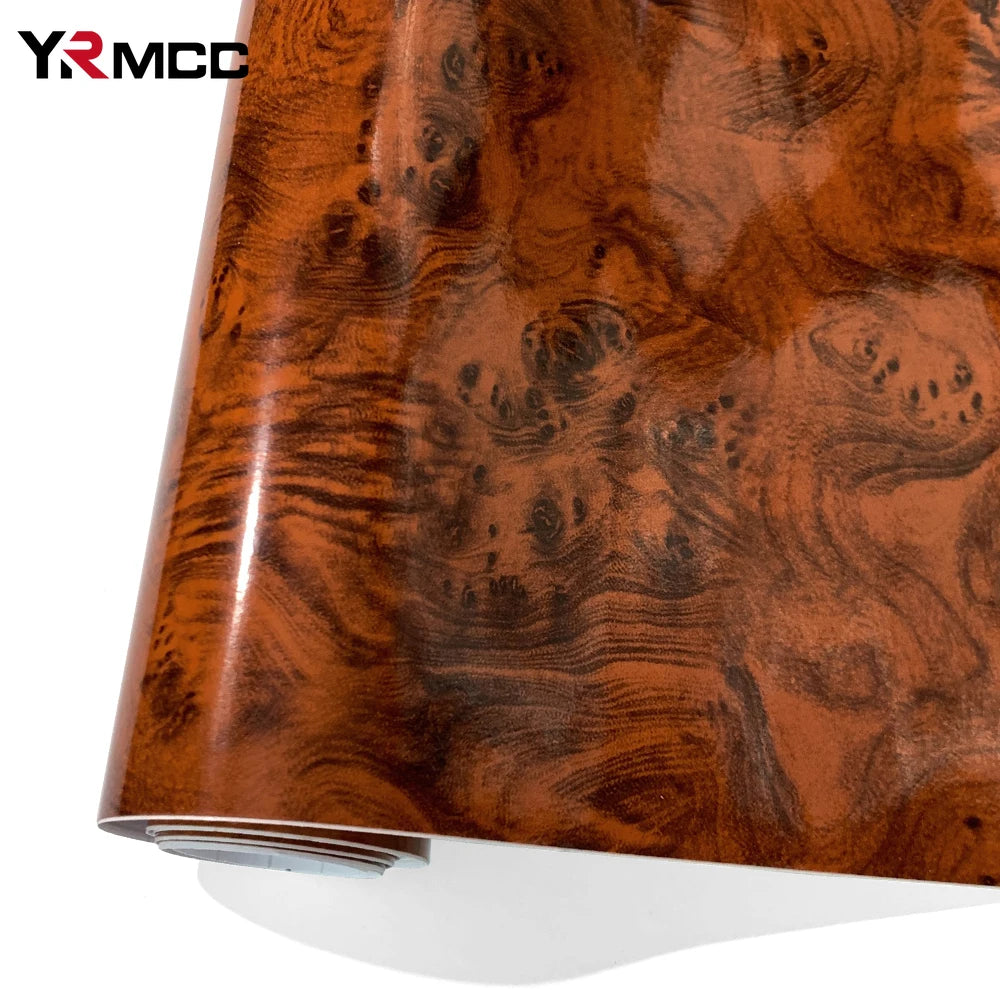 Wood Grain Film Wrap Vinyl Car Stickers
