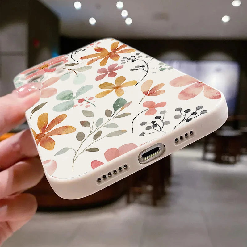 Cute Spring Flower Phone Case For Xiaomi