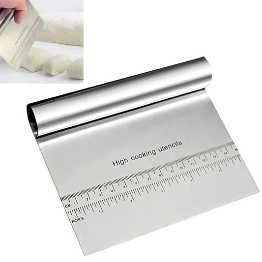 Stainless Steel Dough Pastry Scraper Pizza Cutter