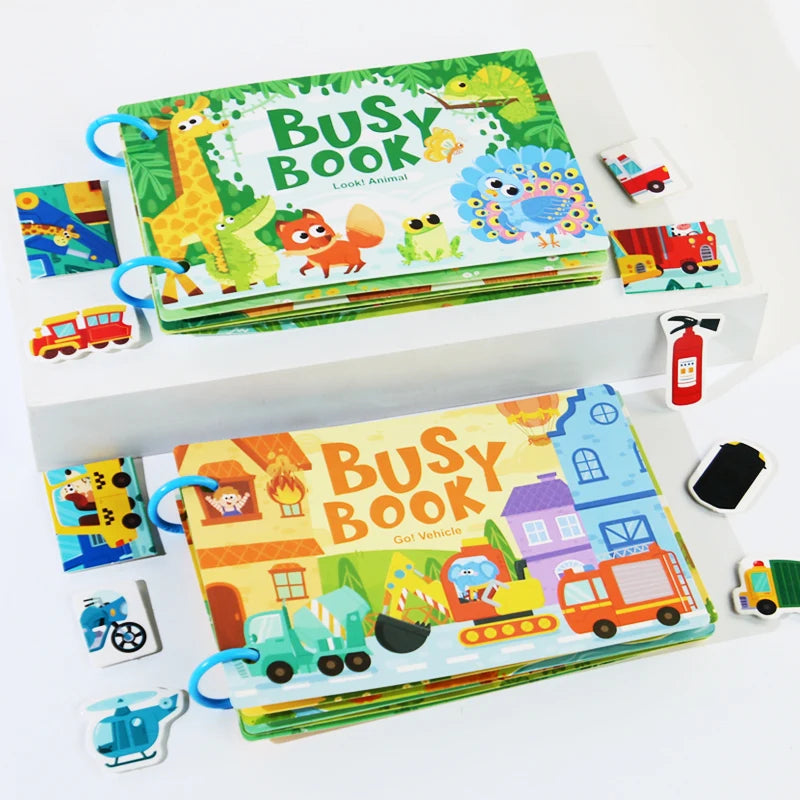 Busy Book Activities for Kids