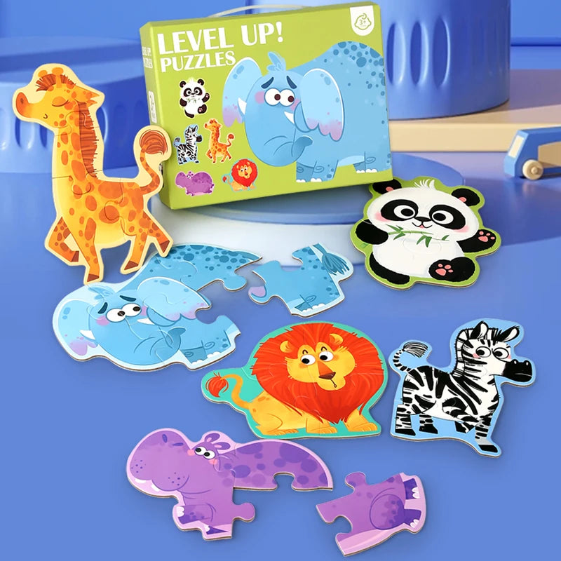 Wooden Jigsaw Puzzle Kids Toy