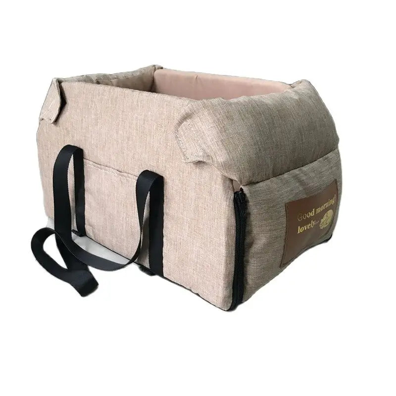 Travel Car Seat Carrier for Small Dogs & Cats