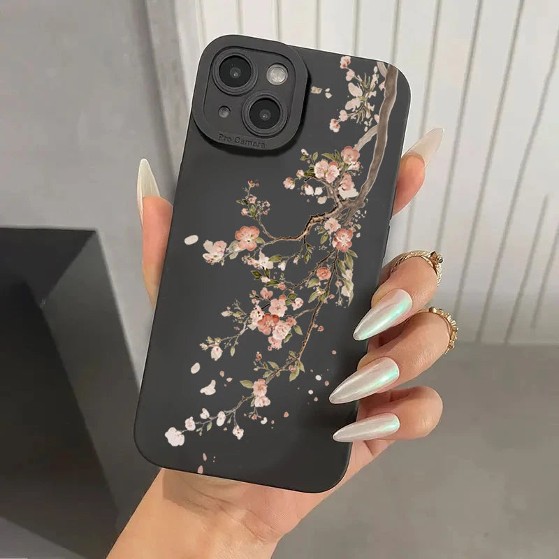 Cute Spring Flower Phone Case For Xiaomi