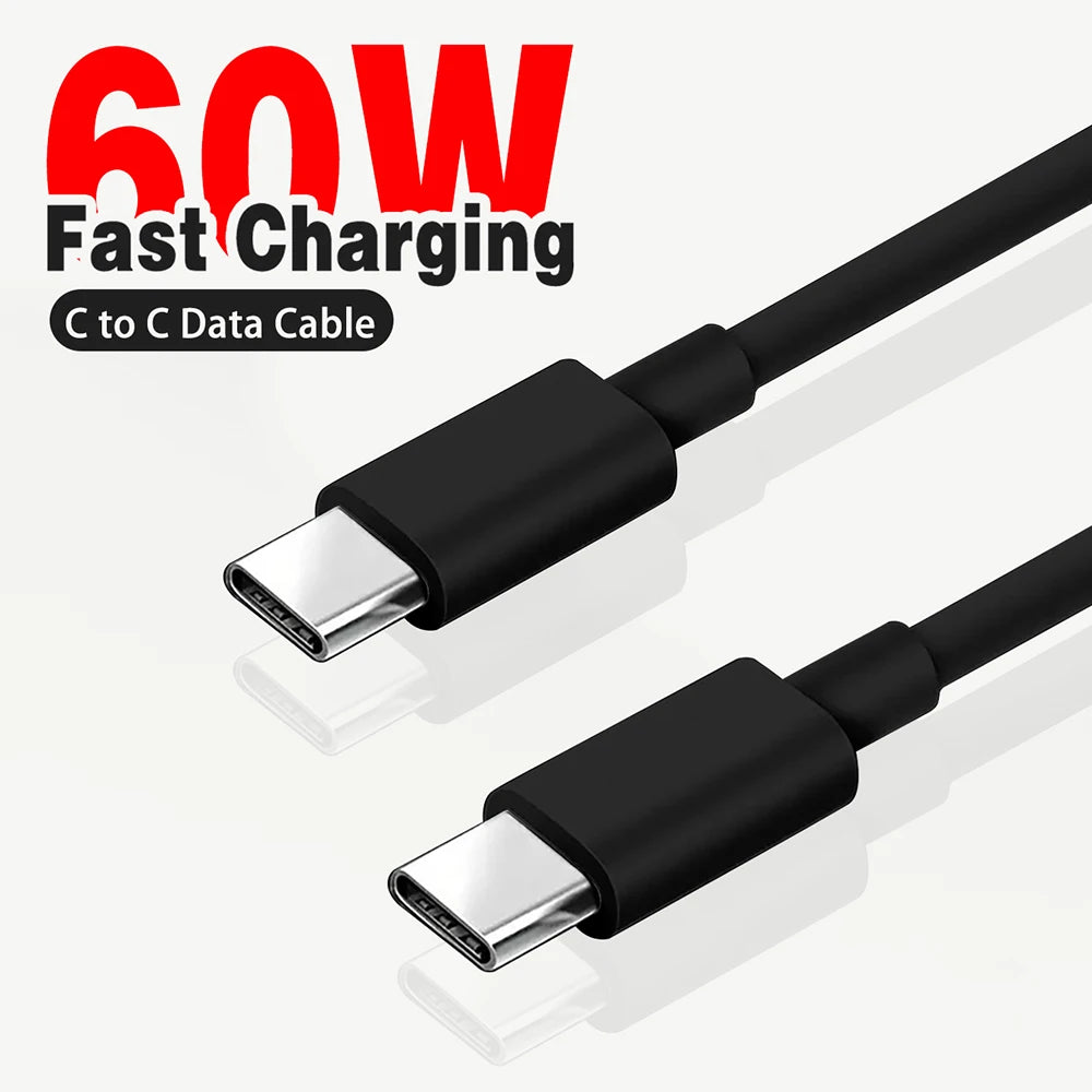 PD 60W USB Type C Cable For Iphone