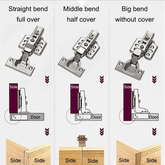 Stainless Steel Soft Close Cabinet Hinges