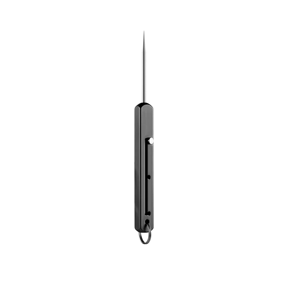Portable Titanium Toothpick with Pocket Holder