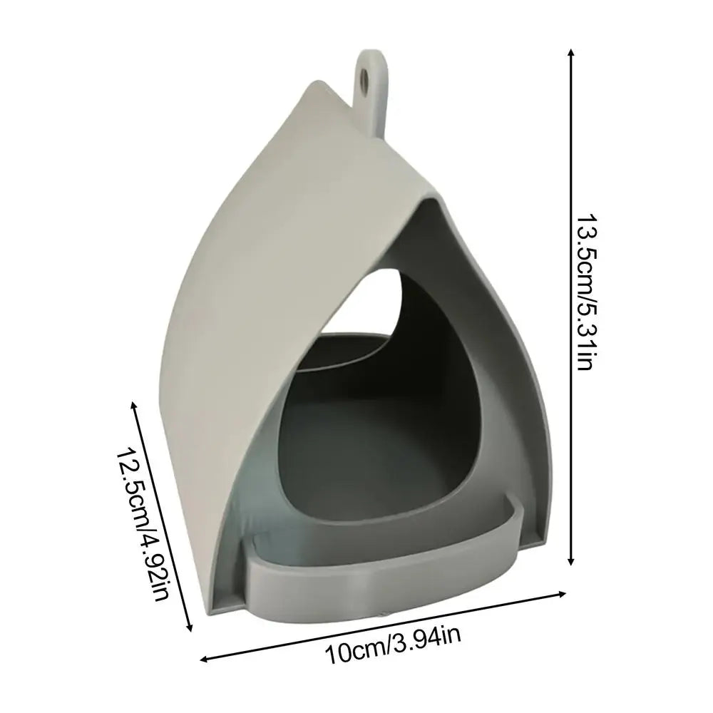 Large Capacity Hanging Bird Feeder for Outdoor Gardens