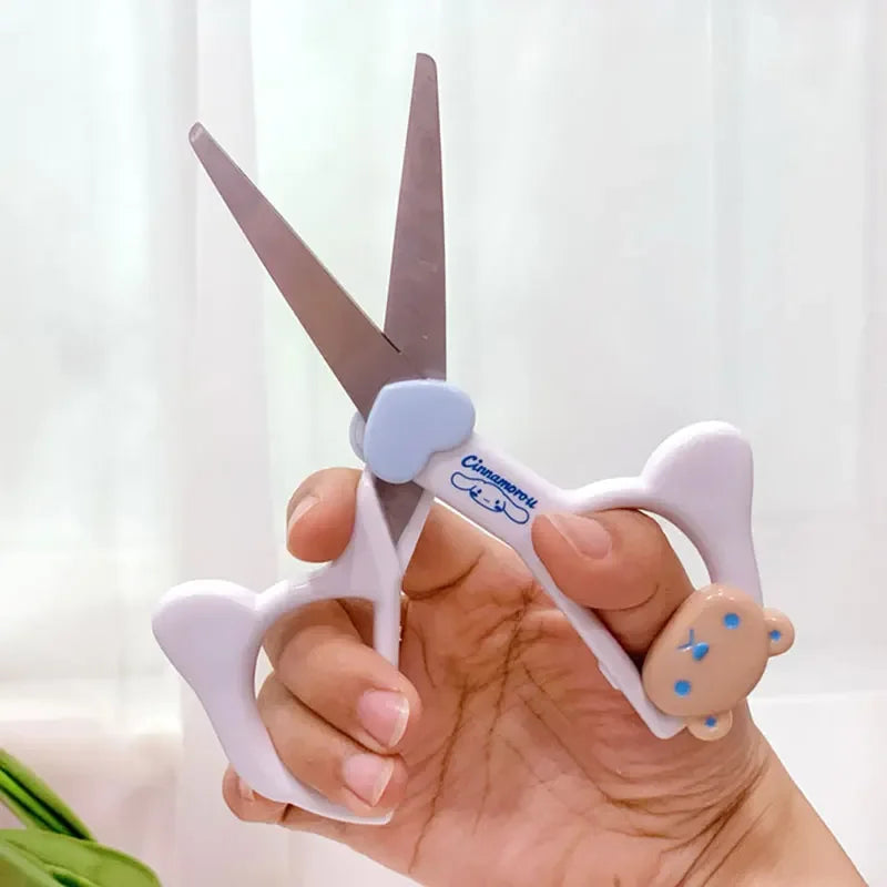 San Liou Cute Cartoon Hello Kitty My Melody Kuromi Scissors