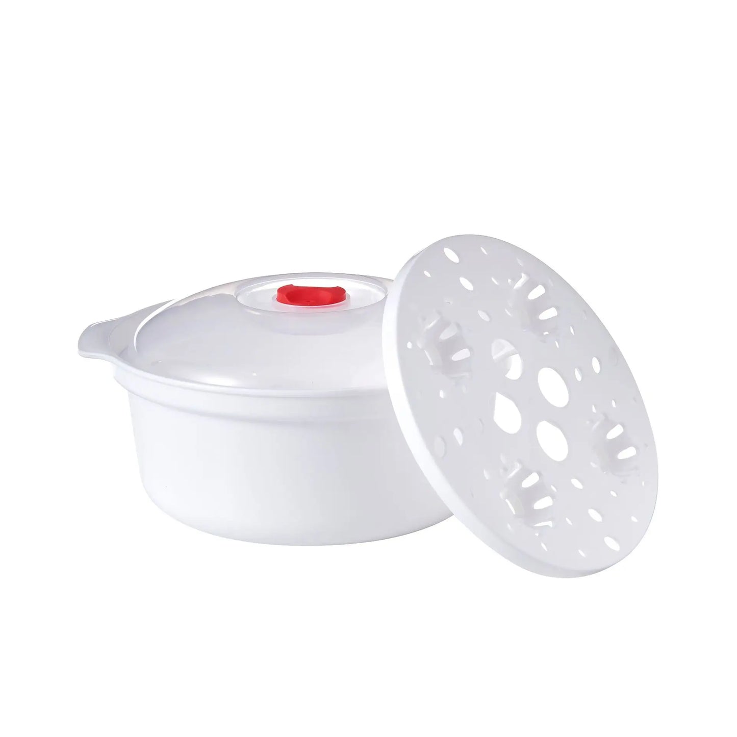 Microwave Food Steamer & Soup Bowl with Lid