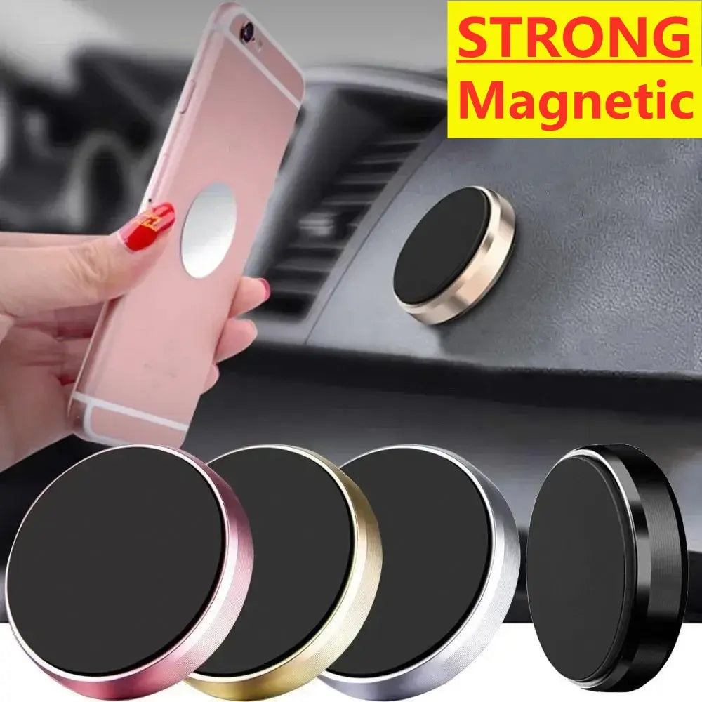 Magnetic Phone Car Holder Stand for iPhone Samsung Xiaomi Huawei