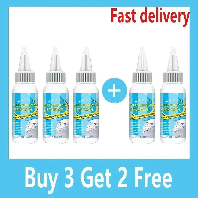 White Shoe Cleaning & Whitening Gel Kit