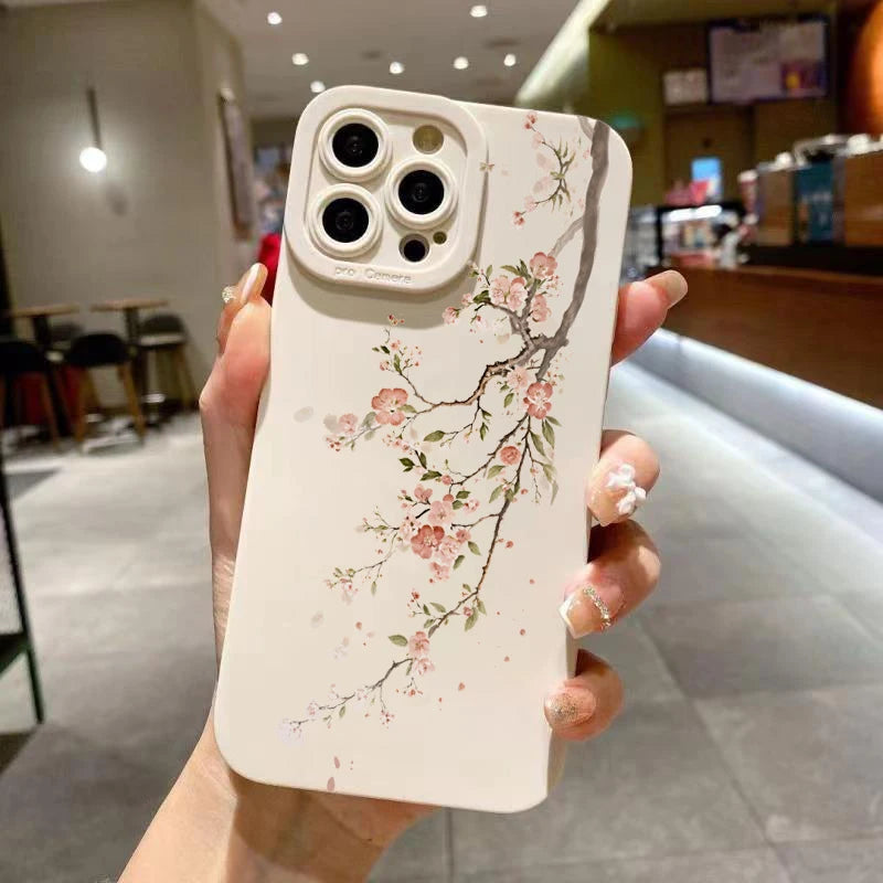 Cute Spring Flower Phone Case For Xiaomi