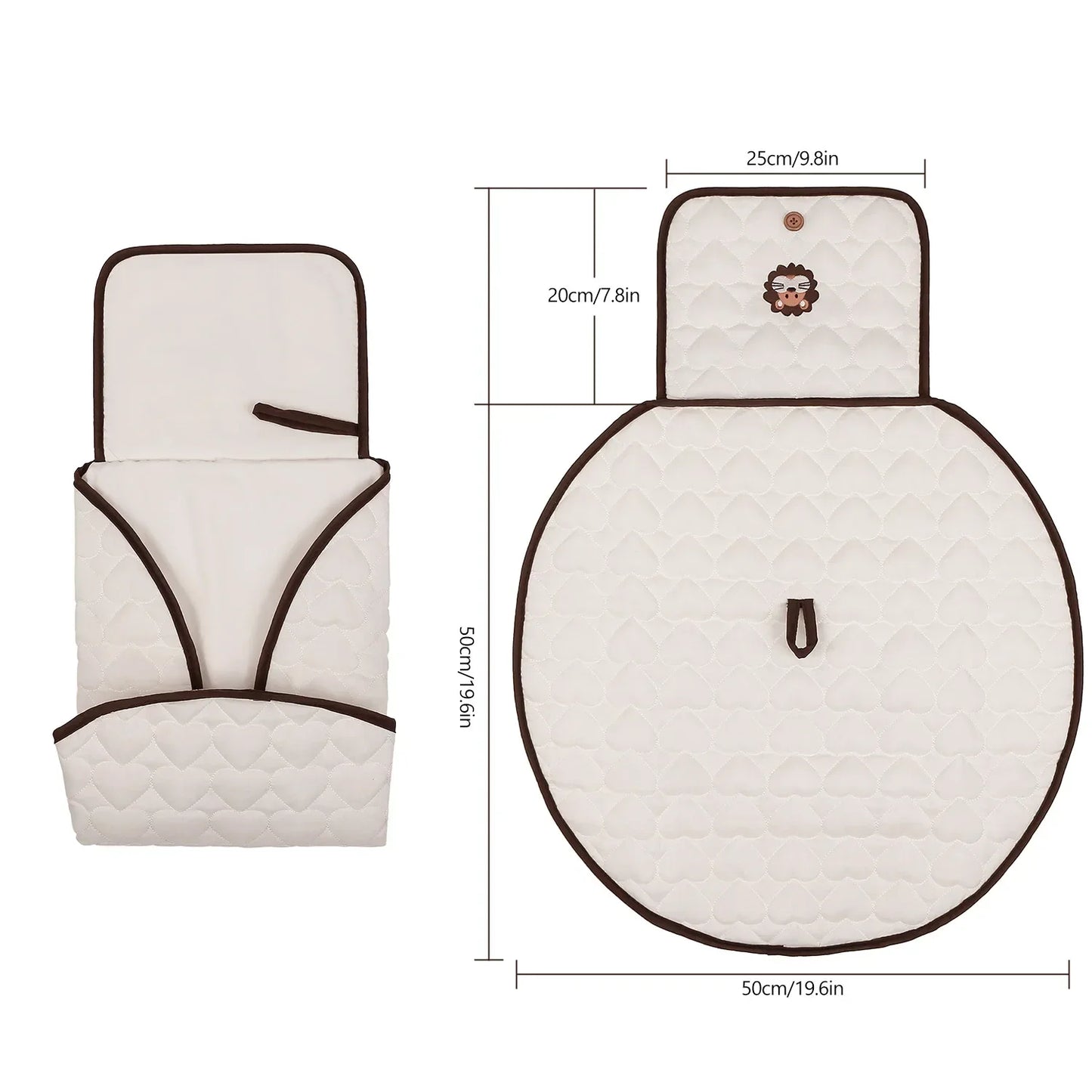 Baby Foldable Diaper Changer