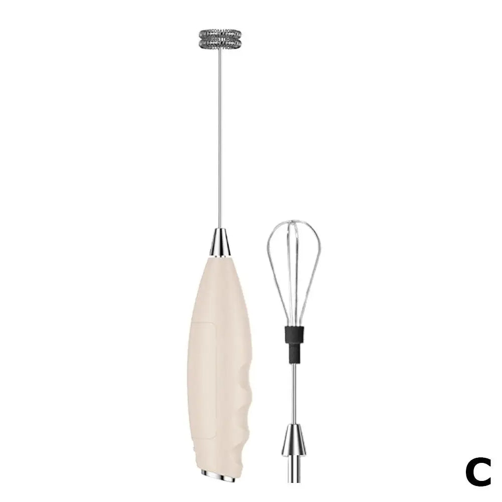Wireless Handheld Electric Milk Frother & Mini Whisk