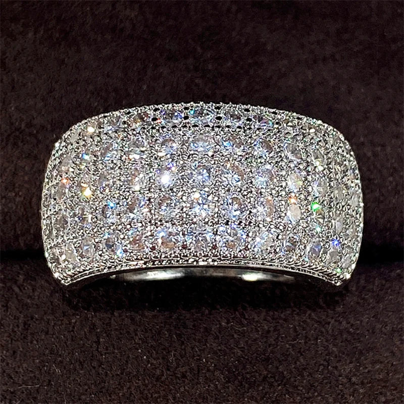 Huitan Cubic Zircon Ring