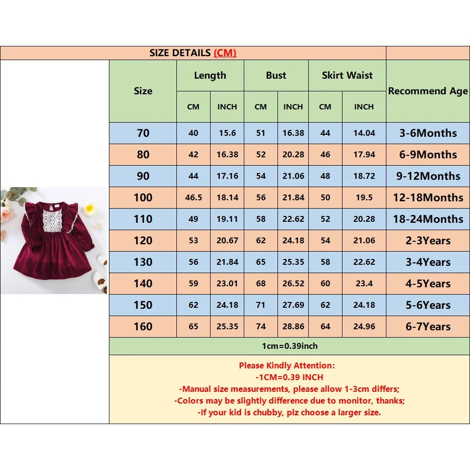 Baby Girl Long Sleeve Ruffle Satin Finish Dress