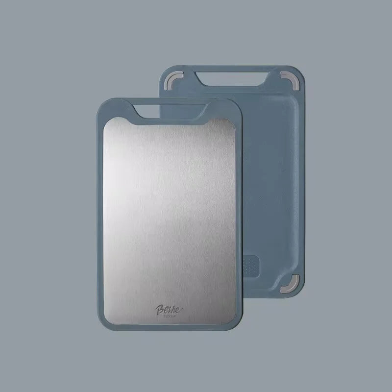 Double-sided Stainless Steel Plastic Cutting Board