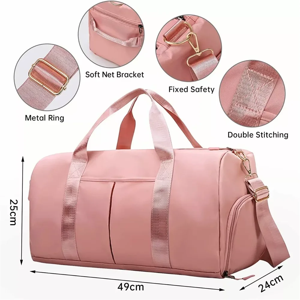 Gym Bag With Shoe Compartment