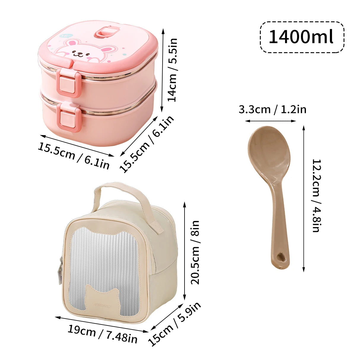 Stainless Steel Insulated Lunch Box