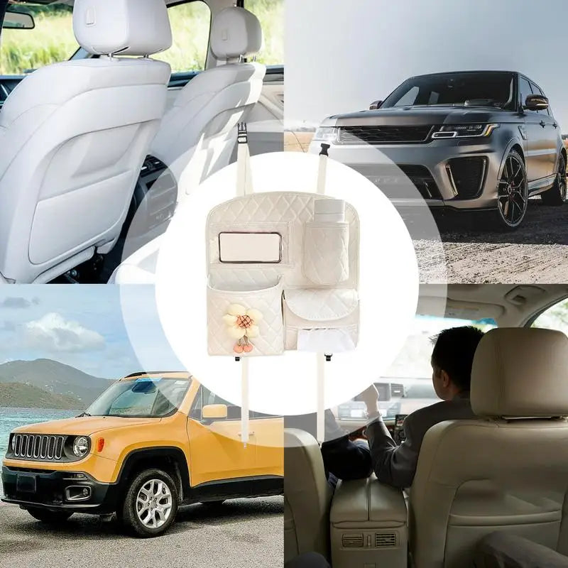 Car Rear Seat Organizer