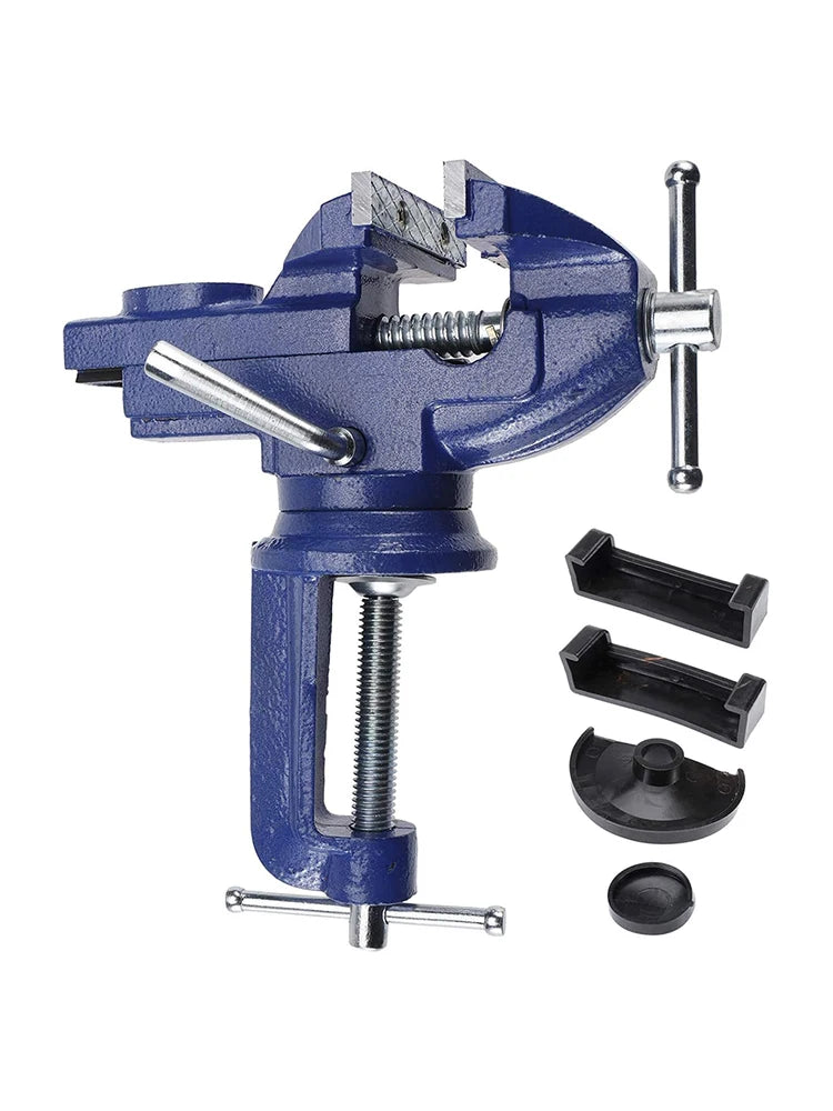 Universal Table Vise Multi-functional Portable 360° Swivel Base Clamp