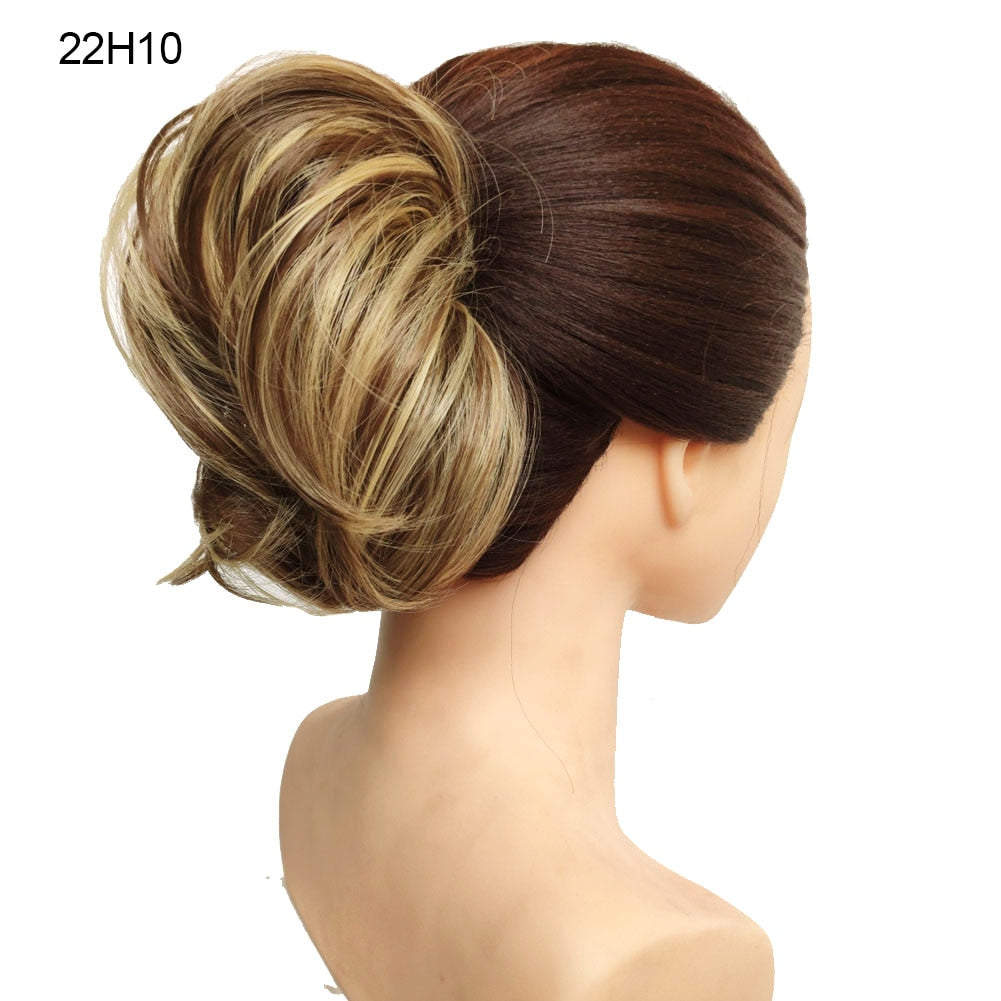 Jeedou Messy Bun Chignon Donut Hair Pad