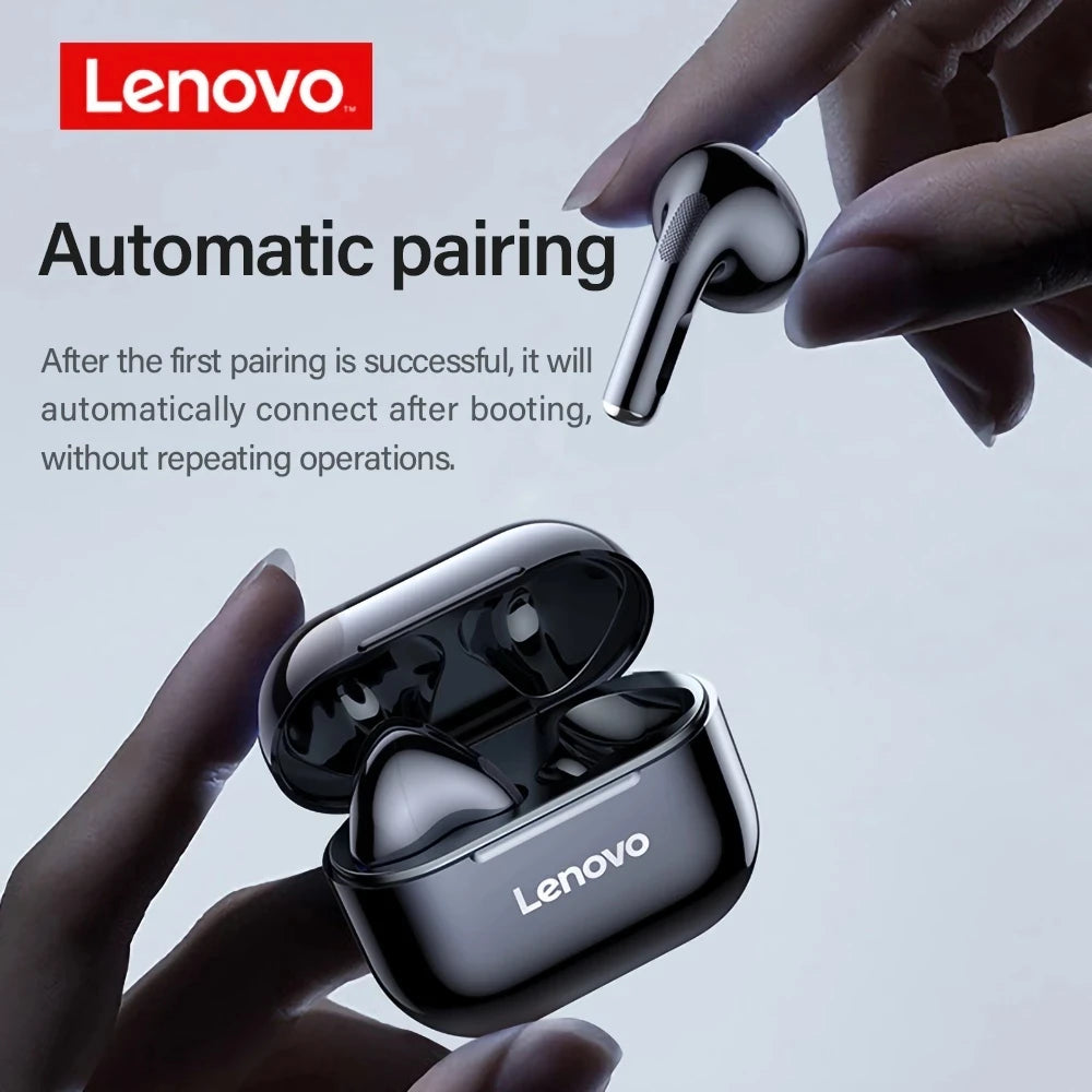 Original Lenovo lp40 Bluetooth Earphones With Microphone