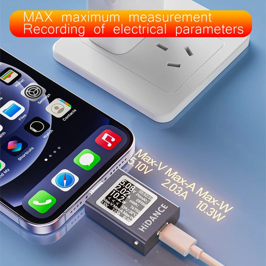 13-in-1 USB-C Digital Power Meter & Fast Charging Tester