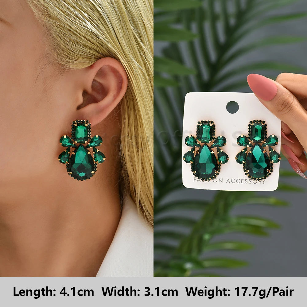 Classic Crystal Earrings