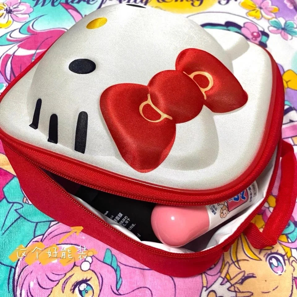 Japanese Kawaii 3D Hello Kitty Cosmetic Bag