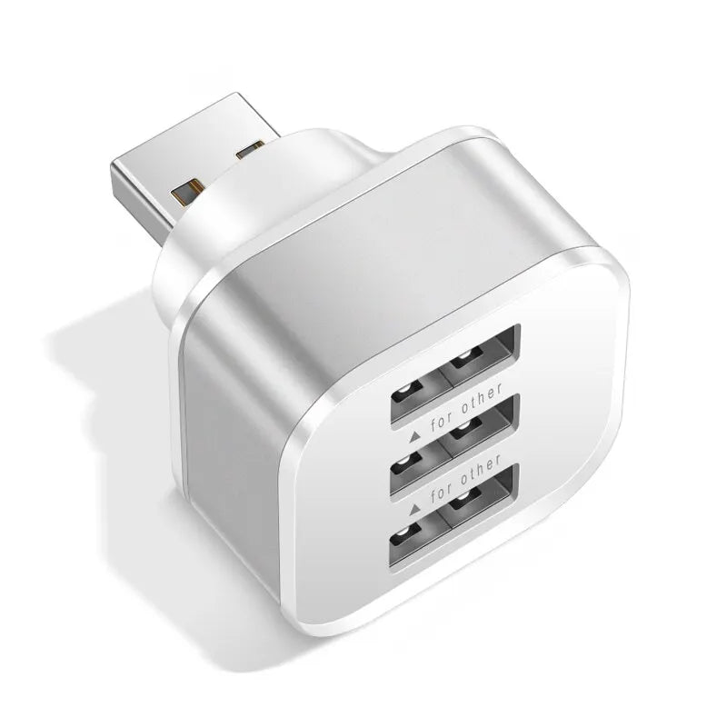 3-Port USB Charging Hub