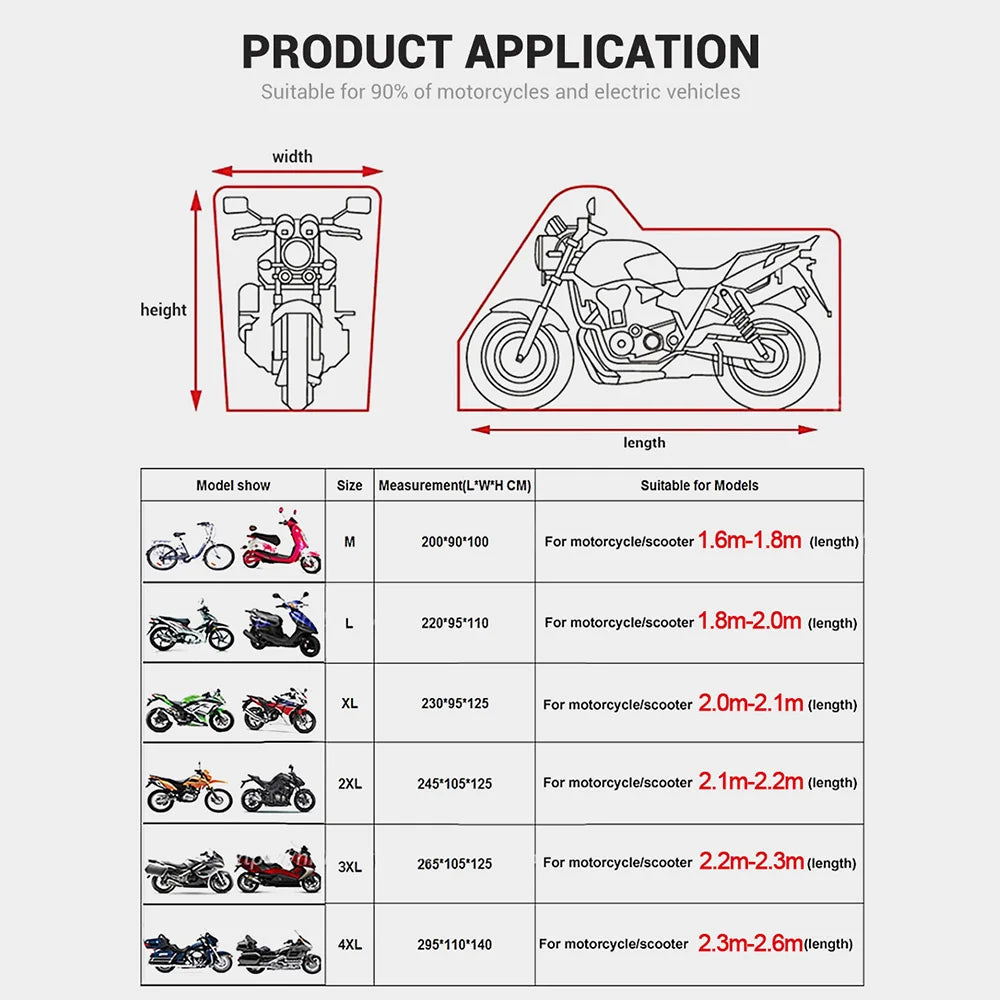 Waterproof Motorcycle Cover