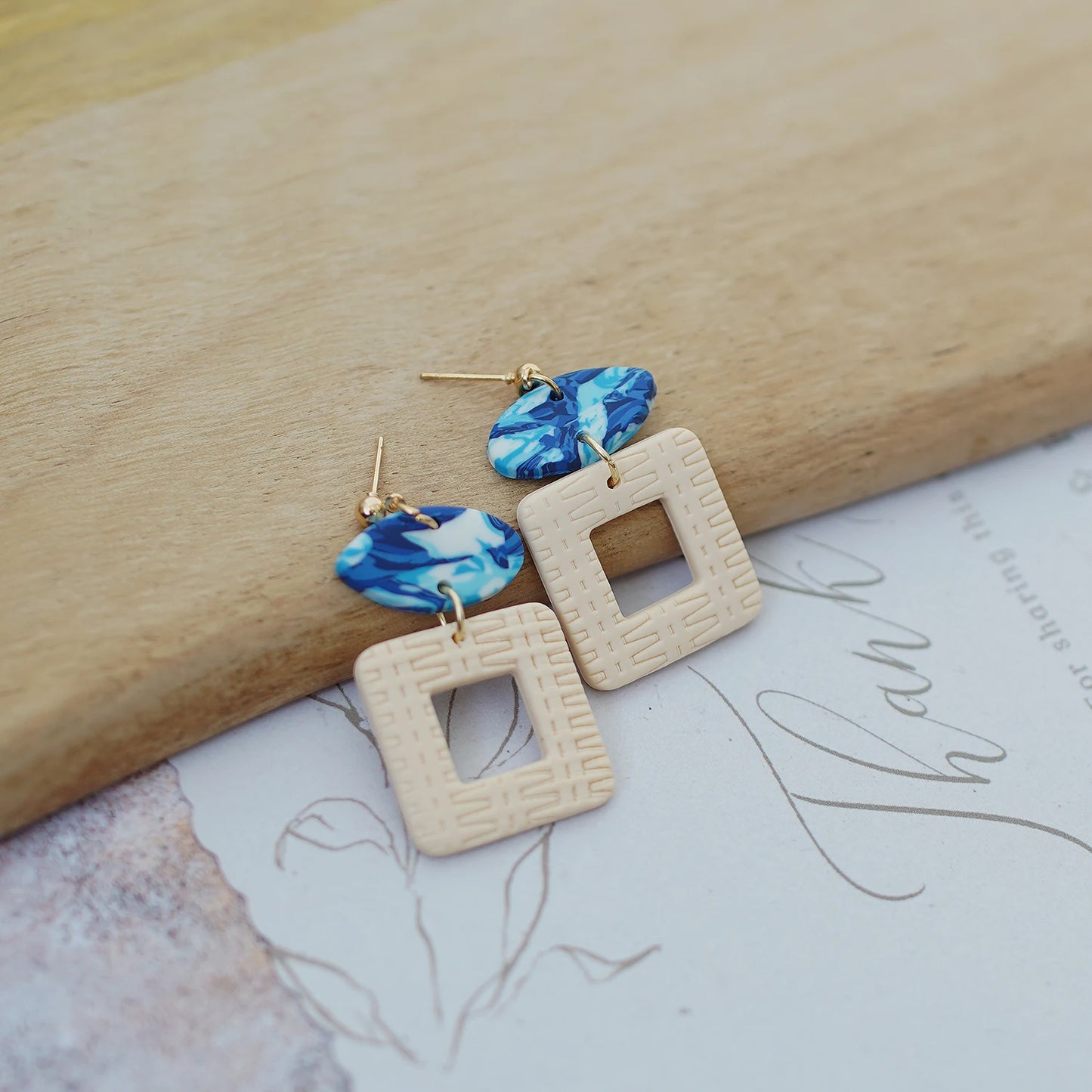 Bohemian Vintage Earthy Tone Earrings