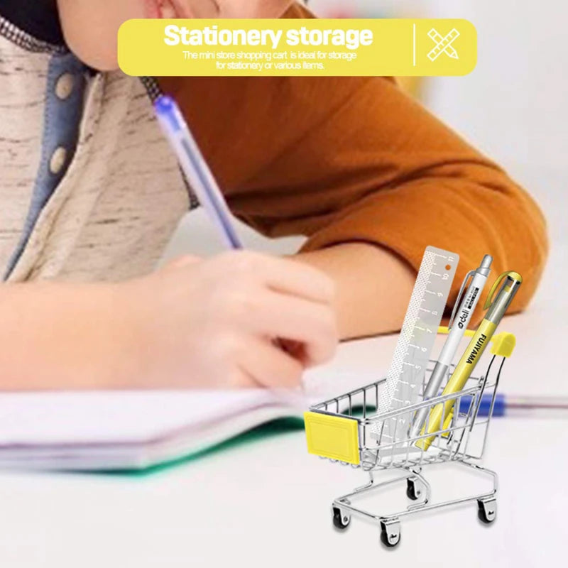 Mini Supermarket Shopping Trolley
