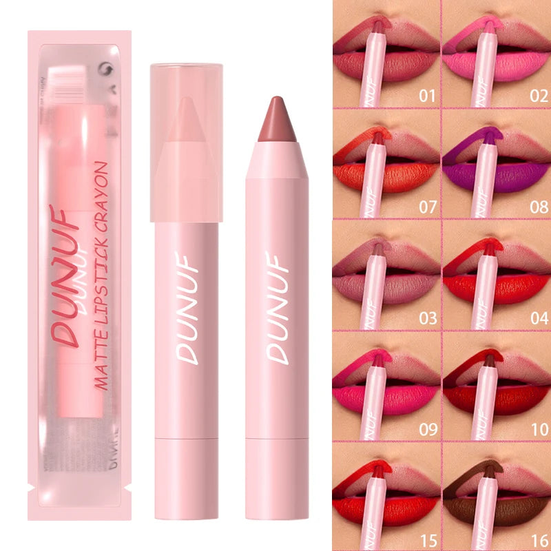 18-Colors Waterproof Lipstick Pencil