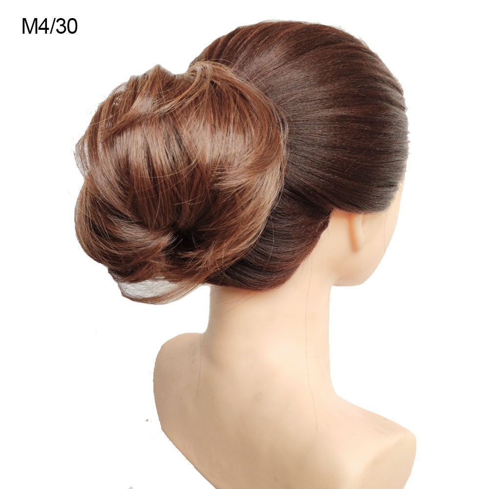Jeedou Messy Bun Chignon Donut Hair Pad