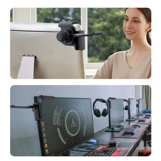 Monitor Headphone Stand Bracket – Computer Screen Headphone Hanger