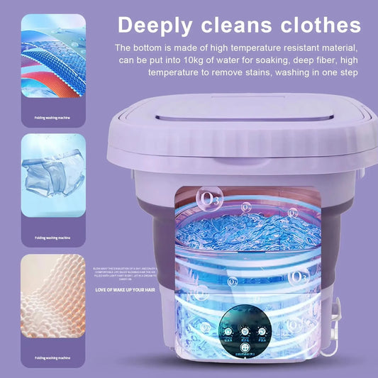 Foldable Mini Washing Machine
