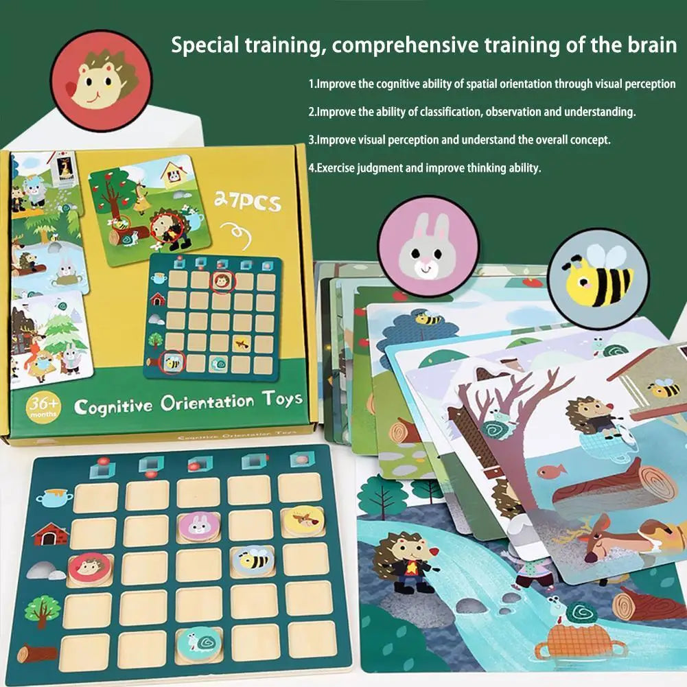 Logical Thinking Montessori Preschool Puzzle Game