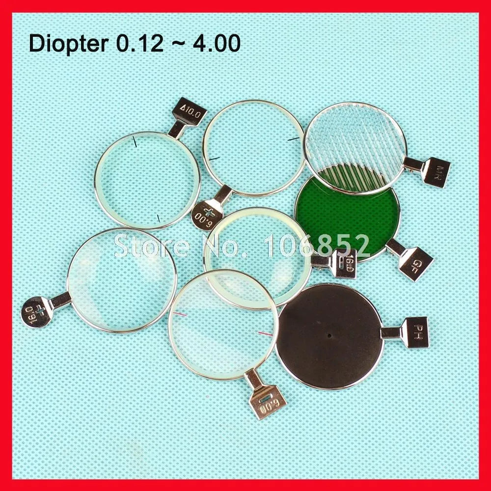 1Pc ±0.12D~±4.00 Ophthalmic lens 38mm