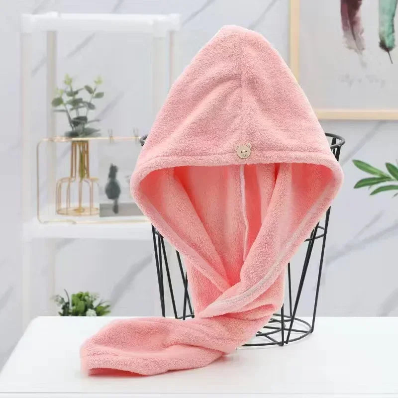 Microfiber Quick-Dry Hair Towel Wrap