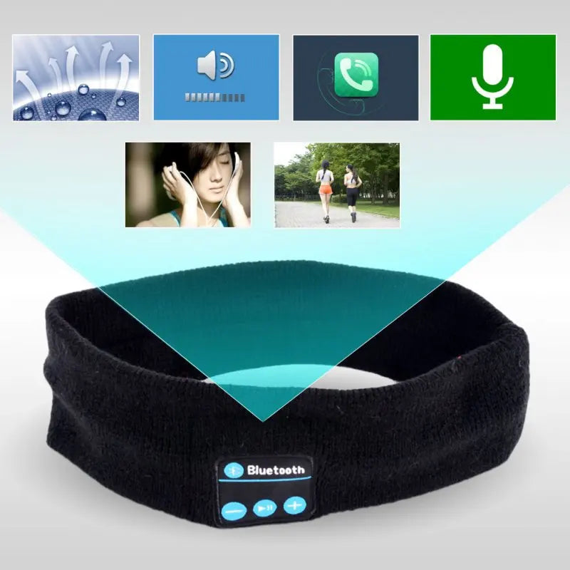 Sleeping Bluetooth-Compatible Wireless Music Sport Headbands