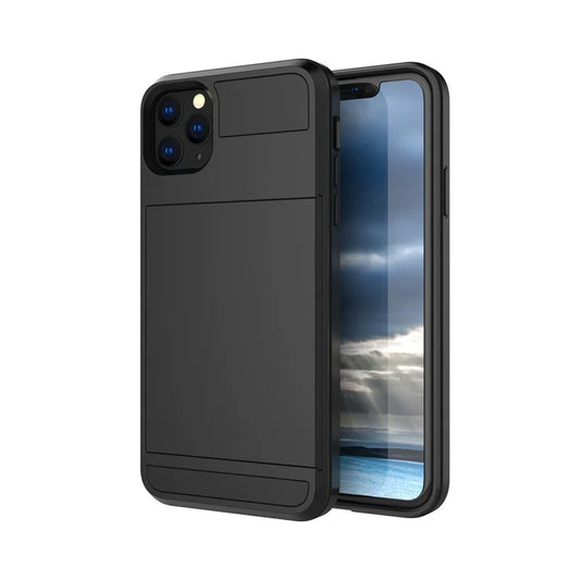 Dual-Layer Card Holder Phone Case for iPhone